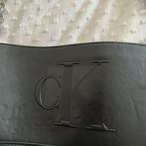 Calvin Klein shoulder bag used, black