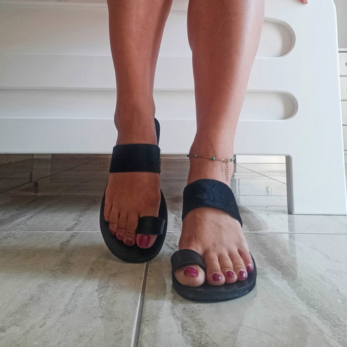 Women's summer slippers size 37 like new