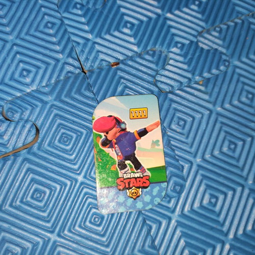 Brawl Stars Colt collectible iron tags set of 7, like new