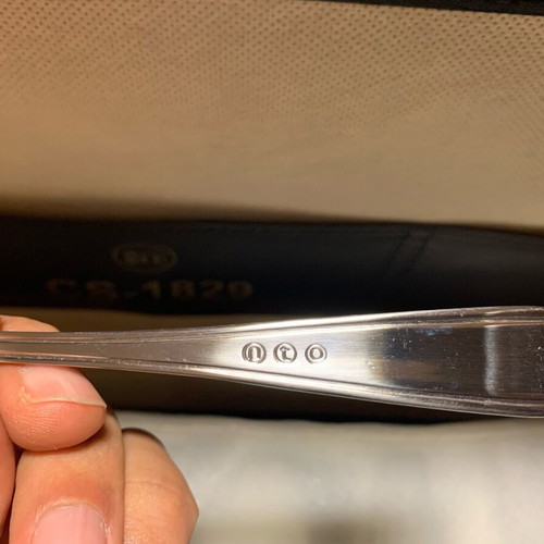 Cutlery set 72-piece like new, stainless steel