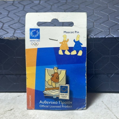 Mascot Pin Athens 2004 Phoebus used, official licensed product