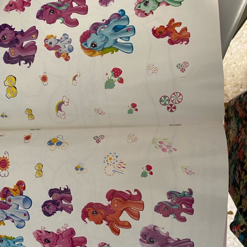 Children's book with stickers My Little Pony used