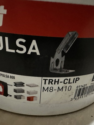 Spit TRH-Clip M8-M10 supports, pack of 100