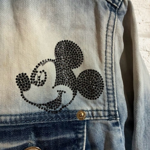 Galliano denim jacket like new, blue, size XL