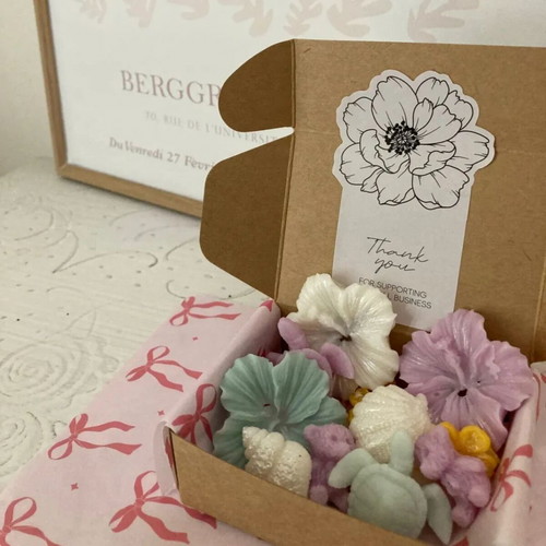 Mini Box with Summer Wax Melts, new, assorted scents