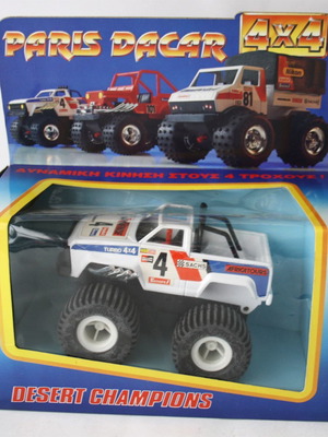 Paris Dacar 4x4 Desert Champion Monster Truck Pyroplast Toys καινούργιο