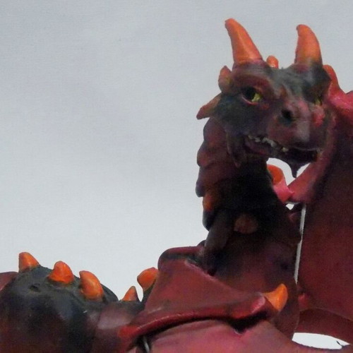 Dragon new, 3D printed and hand-painted figure