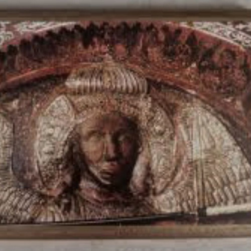 Wooden image Archangel Michael used 9×7