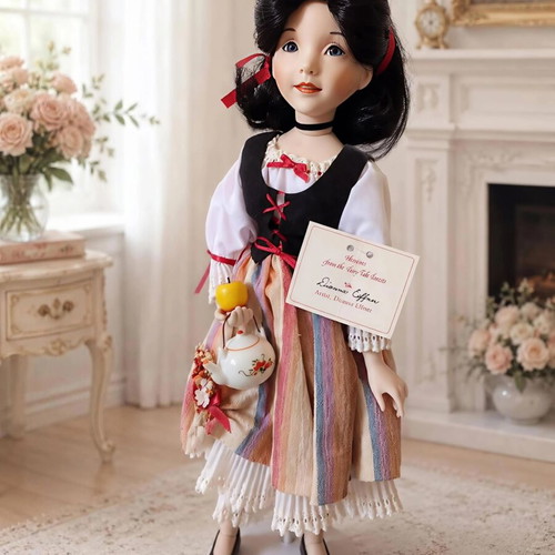 Dianna Effner Snow White porcelain doll like new
