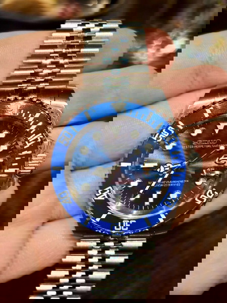 Seiko mode GMT 2 αυτόματα μπλε