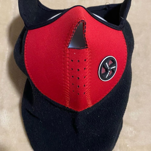 Fleece face neck protector unused