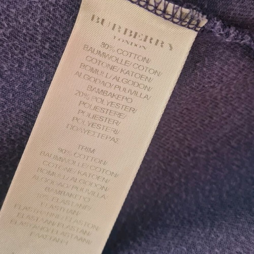 Burberry women's velour cardigan like new, purple size M