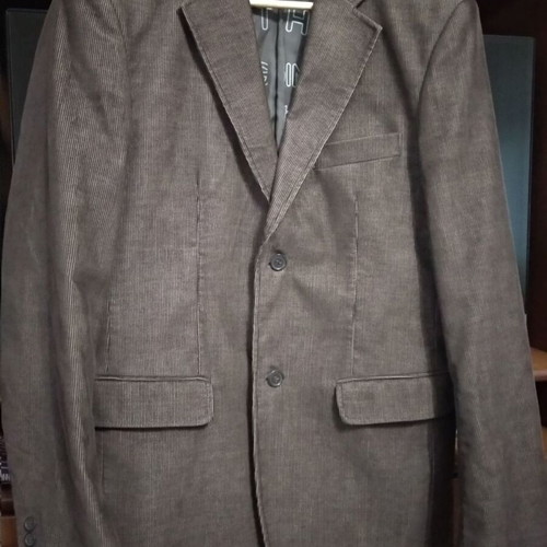 Men's corduroy jacket brown size Large like new