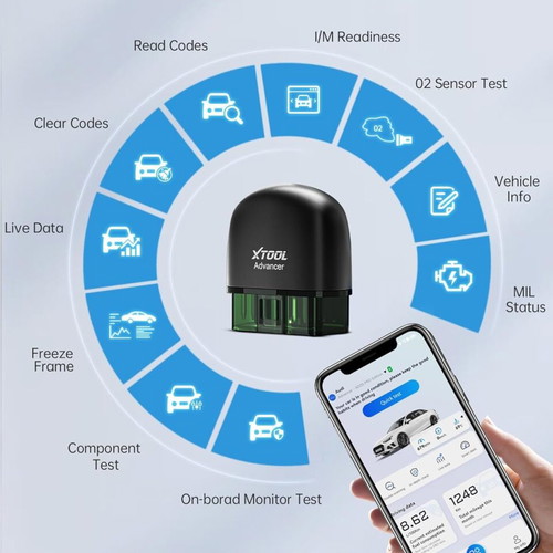 XTOOL AD20 Pro OBD2 Scanner Wireless Full System Car Diagnostic Tool new