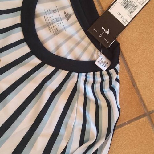 Argentina 26 Home Pre-Match Jersey with Messi 10, adidas