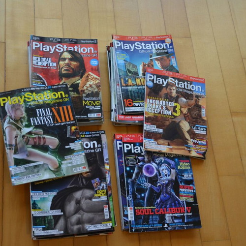 Playstation Official Magazine GR 37 issues used bundle