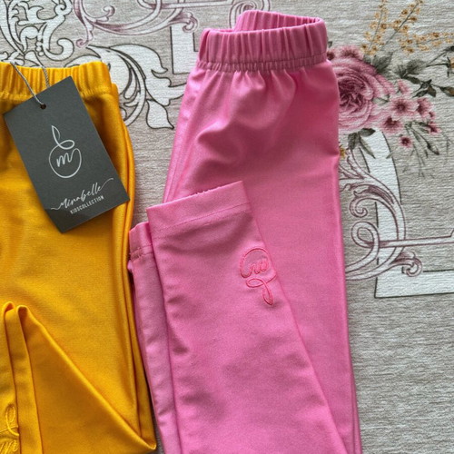 Mirabelle KidsCollection set of 2 children's leggings size 2/4, new