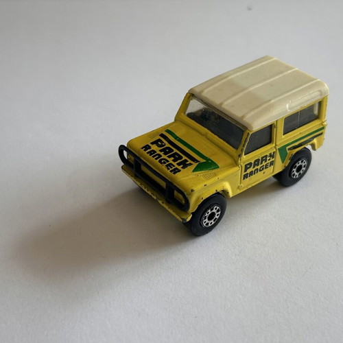 Matchbox Thailand 1987 Land Rover Ninety Park Ranger used