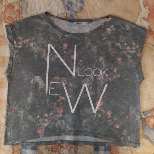 Pull & Bear Oversized Blouse Size S Like New Multicolor