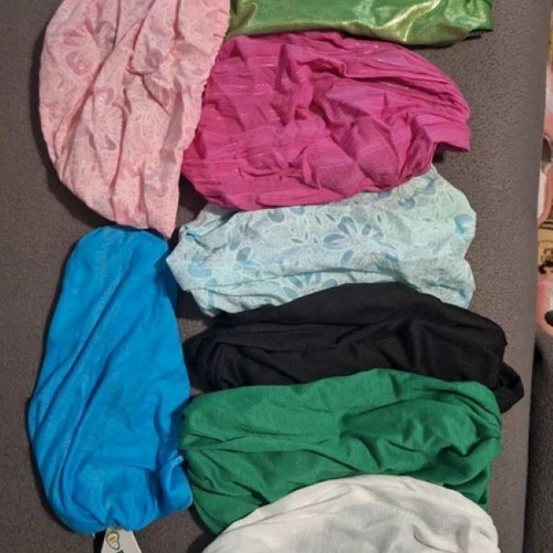 Bandanas new, set of 9 for hair