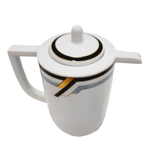 Le Perle porcelain jug like new, geometric motifs, 1 L
