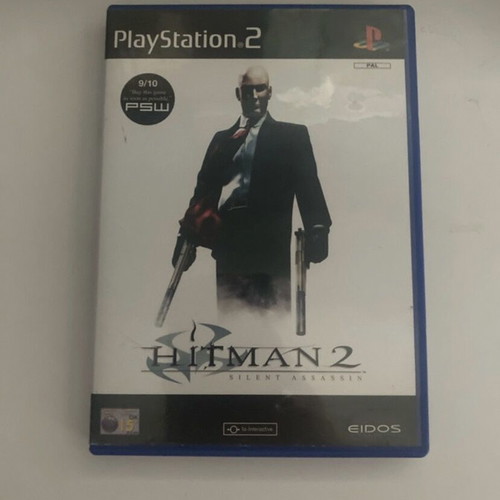 Hitman 2 Silent Assassin PlayStation 2 game like new with manual