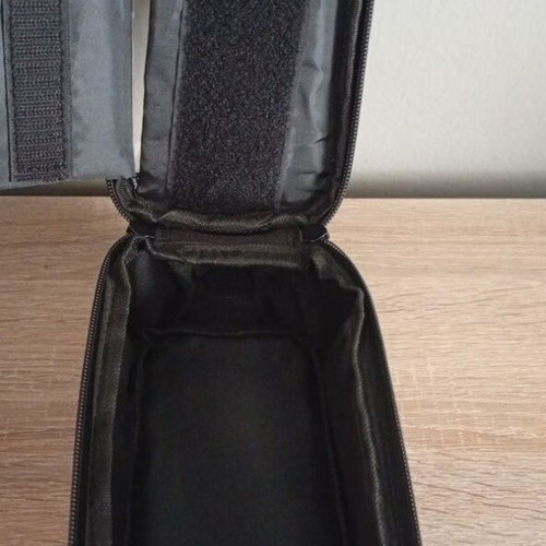 Bicycle Frame Bag like new, black, large capacity
