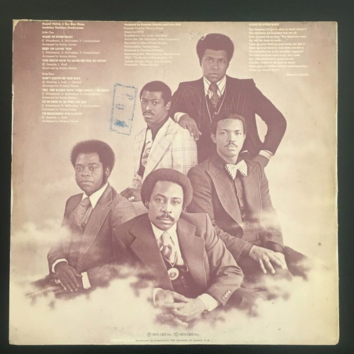 Harold Melvin & The Blue Notes Wake Up Everybody LP used 1975