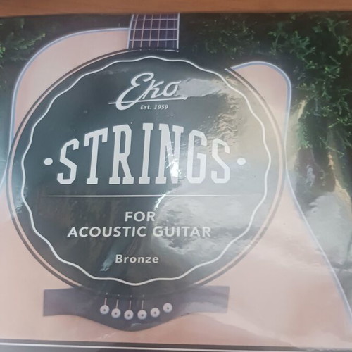 Eko Acoustic Guitar Strings 011 052w new
