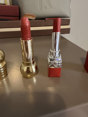 Dior Diorific 075 Ultra Spice 641 lipsticks like new, set of 2