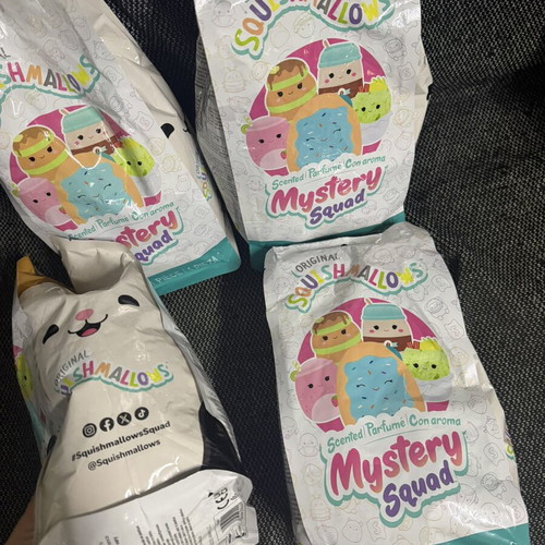 Squishmallows Mystery Squad 4 bags new