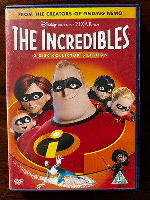 The Incredibles DVD like new with English subtitles