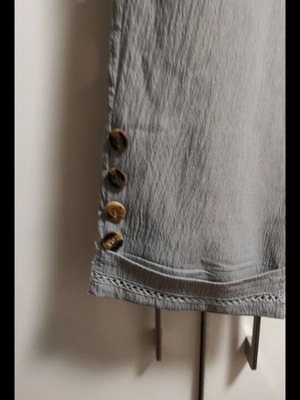 Shein pants L grey like new with elastic waist