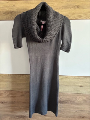 Tally Weijl grey knit dress like new