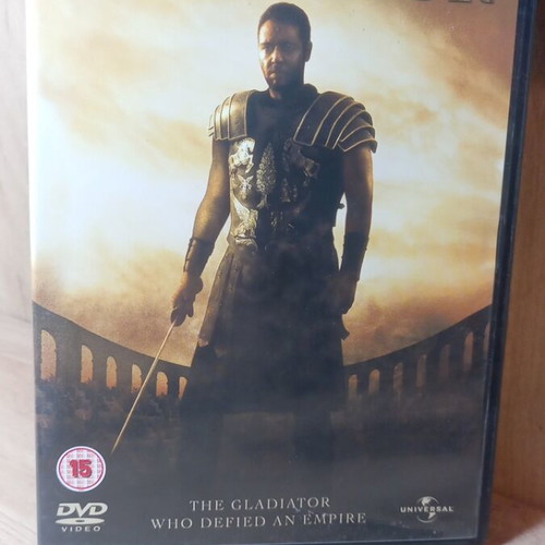 Gladiator DVD like new with English subtitles