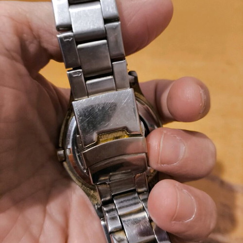 John Jbeili antique watch used, men's, silver