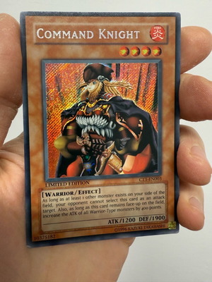 Κάρτα YU-GI-OH Command Knight Limited Edition ultra rare σαν καινούργια