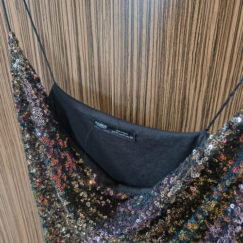 Pull & Bear short dress like new, multicolor, size M