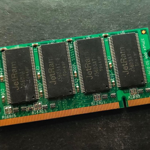 JetRam 256MB DDR333 SO-DIMM RAM like new for laptop