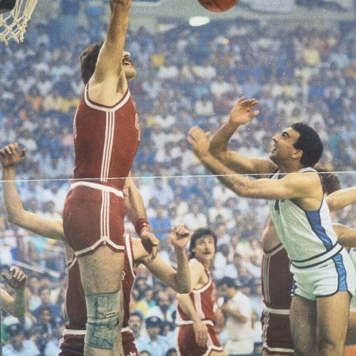 Nikos Galis double poster used