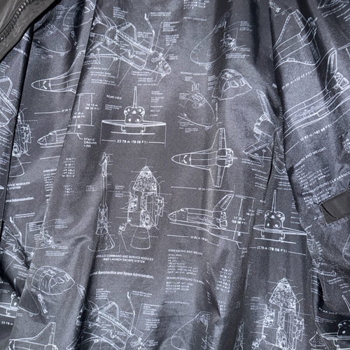 Pull&Bear NASA jacket like new, black, size XL