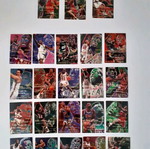 NBA Fleer 1995 κάρτες μεταχειρισμένες σε πολύ καλή κατάσταση