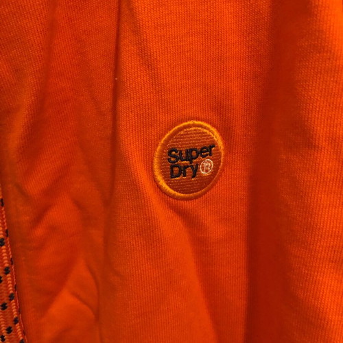 SuperDry jacket orange Small like new