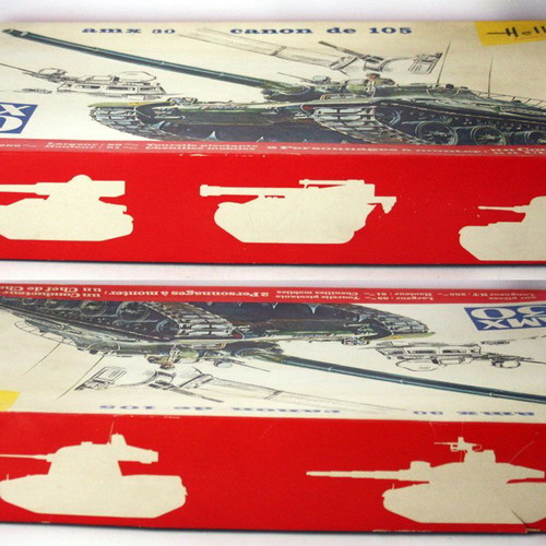 Heller Amx 30 Canon De 105 French Army Tank Model Kit 1:35 new