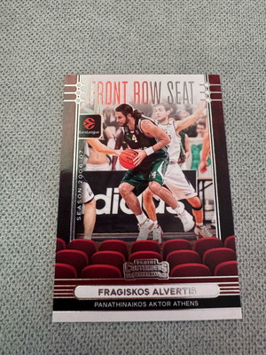 Panini EuroLeague Contenders 2006-2007 Fragiskos Alvertis Front Row Seat card new