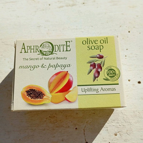 Skin Care Soaps new, pack of 3 with carob, mango papaya, and grape