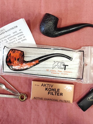 Fe.ro pipe Italian made like new with accessories