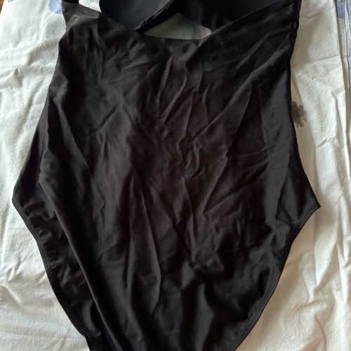 Janina strapless printed swimsuit like new