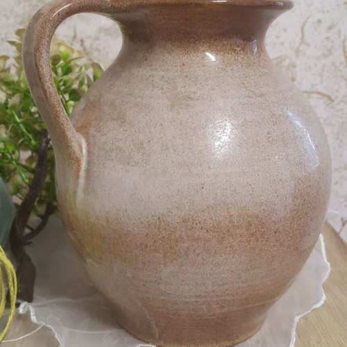 Ceramic vase and jug MCM Scheurich like new, vintage from West Germany