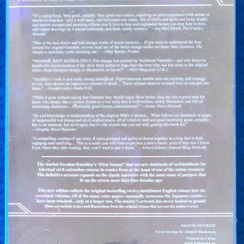 Mobile Suit Gundam The Origin Deluxe Edition Vol. 1 new